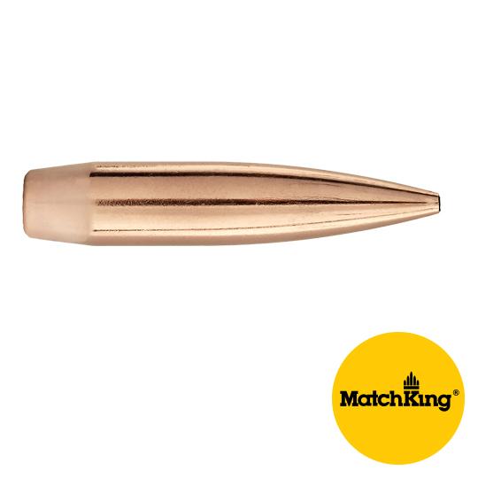 Sierra MatchKing Bullets 6.5MM (0.264" diameter) 123 Grain Hollow Point Boat Tail 500/Box
