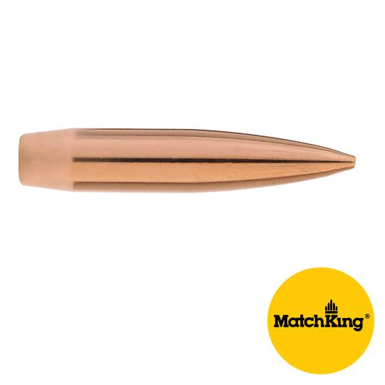 Sierra MatchKing Bullets 6.5MM (0.264" diameter) 142 Grain Hollow Point Boat Tail 100/Box