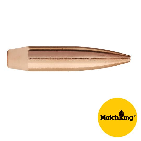 Sierra MatchKing Bullets 284 Calibre/7MM (0.284" diameter) 168 Grain Hollow Point Boat Tail 500/Box