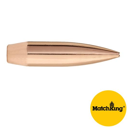 Sierra MatchKing Bullets 30 Calibre (0.308" diameter) 190 Grain Hollow Point Boat Tail 500/Box