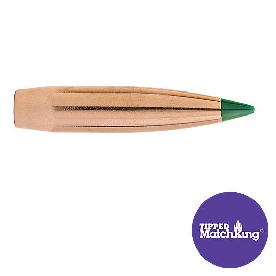 Sierra Tipped MatchKing Bullets 28 Calibre/7MM (0.284" diameter) 160 Grain Polymer Tip Boat Tail 100/Box