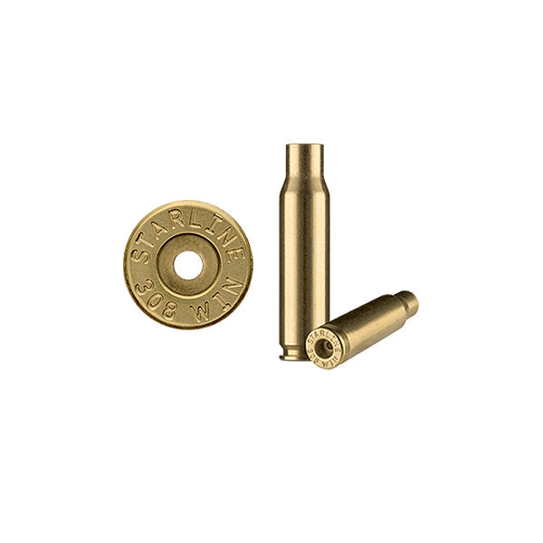 Starline Brass 308 Winchester Unprimed 100/Bag