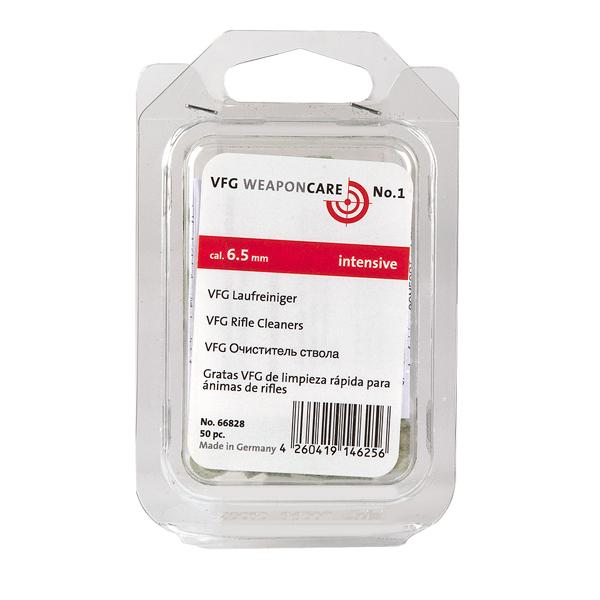 VFG Super Intensive Rifle Cleaning Felts 26 Calibre/6.5mm (25-06 Rem, .257 Roberts, 6.5 x 55 Swedish) Pack of 50, 332004