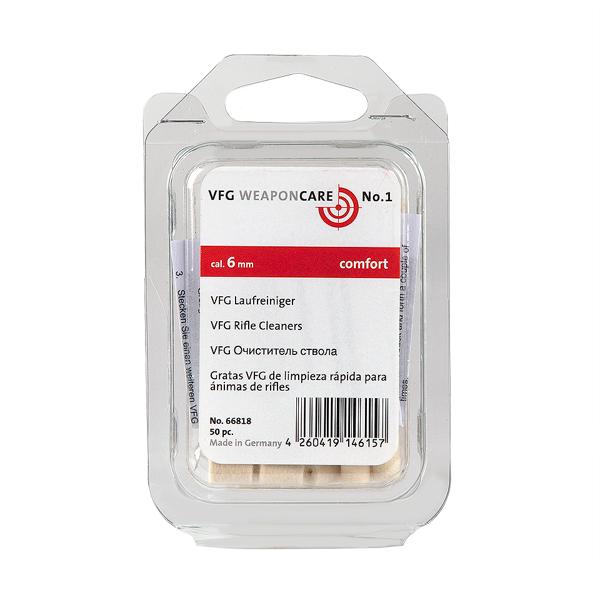 VFG Rifle Cleaning Felts 24 Calibre/6MM (.243 Winchester) Pack of 50, 331885