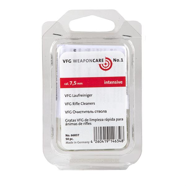 VFG Super Intensive Rifle Cleaning Felts 30 Calibre/7.5MM (.308 Win, .300 Win Mag, 7.5X55 Swiss) Pack of 50, 332018