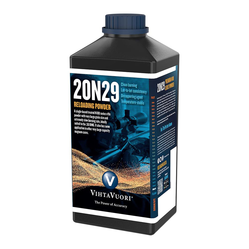 Vihtavuori 20N29 Smokeless Rifle Propellant, 1 Kg