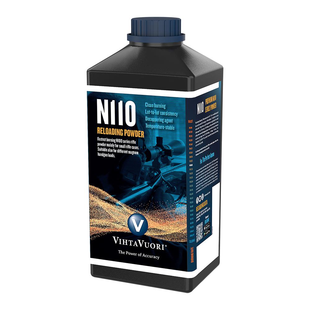 Vihtavuori N110 Smokeless Rifle & Handgun Propellant, 1 Kg