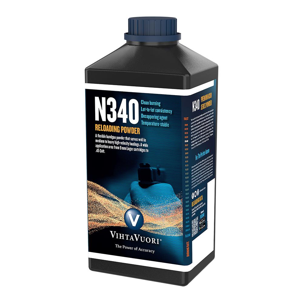 Vihtavuori N340 Smokeless Pistol Propellant, 500gm