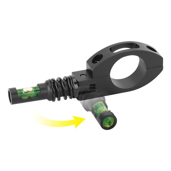 Wheeler Engineering Anti-Cant Indicator Hinged Matte (Fits 30MM Tube Diameter)